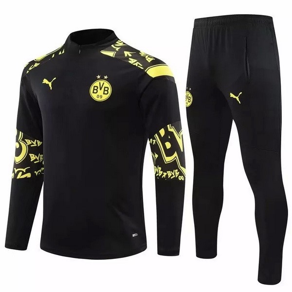 Trainingsanzug Borussia Dortmund 2020-21 II Schwarz Gelb